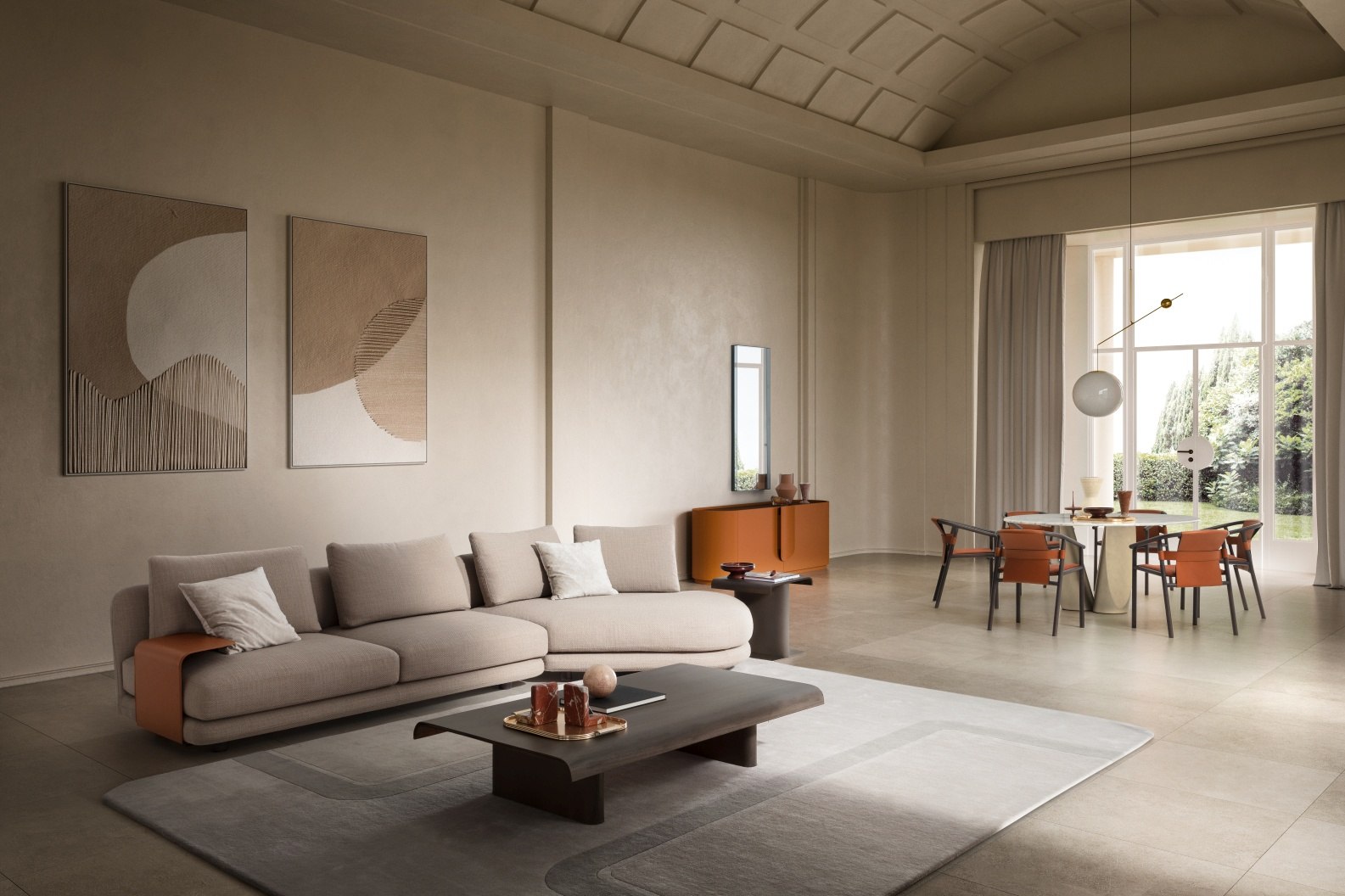 Ditre Italia Avalon – Sofa mit weichen Rundungen – Bild 3
