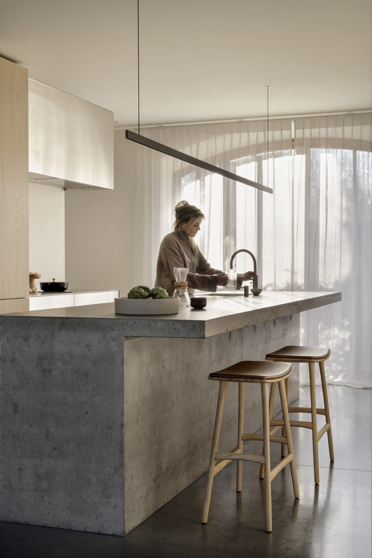 Ethnicraft - Barhocker Oslo – Bild 5