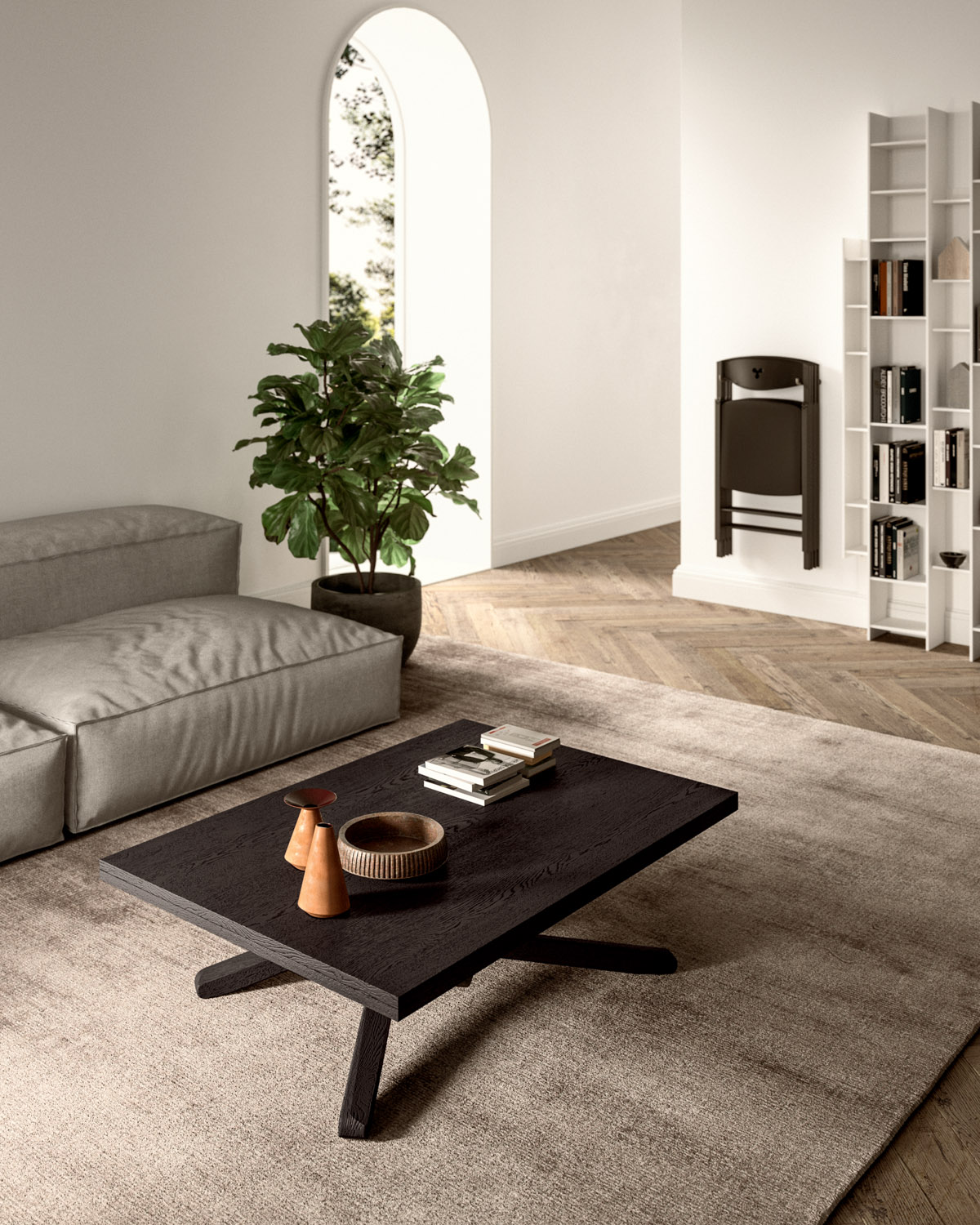 Ozzio - Couchtisch / Tisch Su & Giu – Bild 5