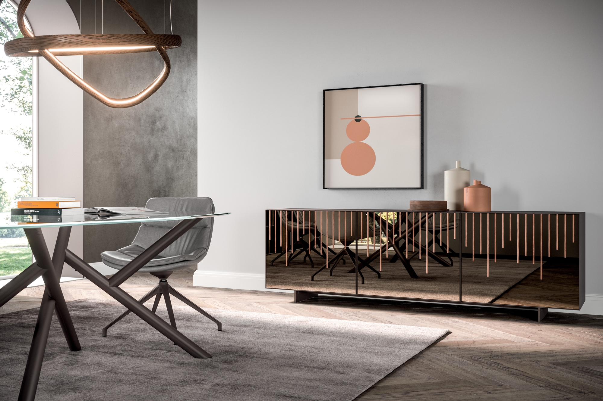 OZZIO Italia - Sideboard Rain – Bild 5