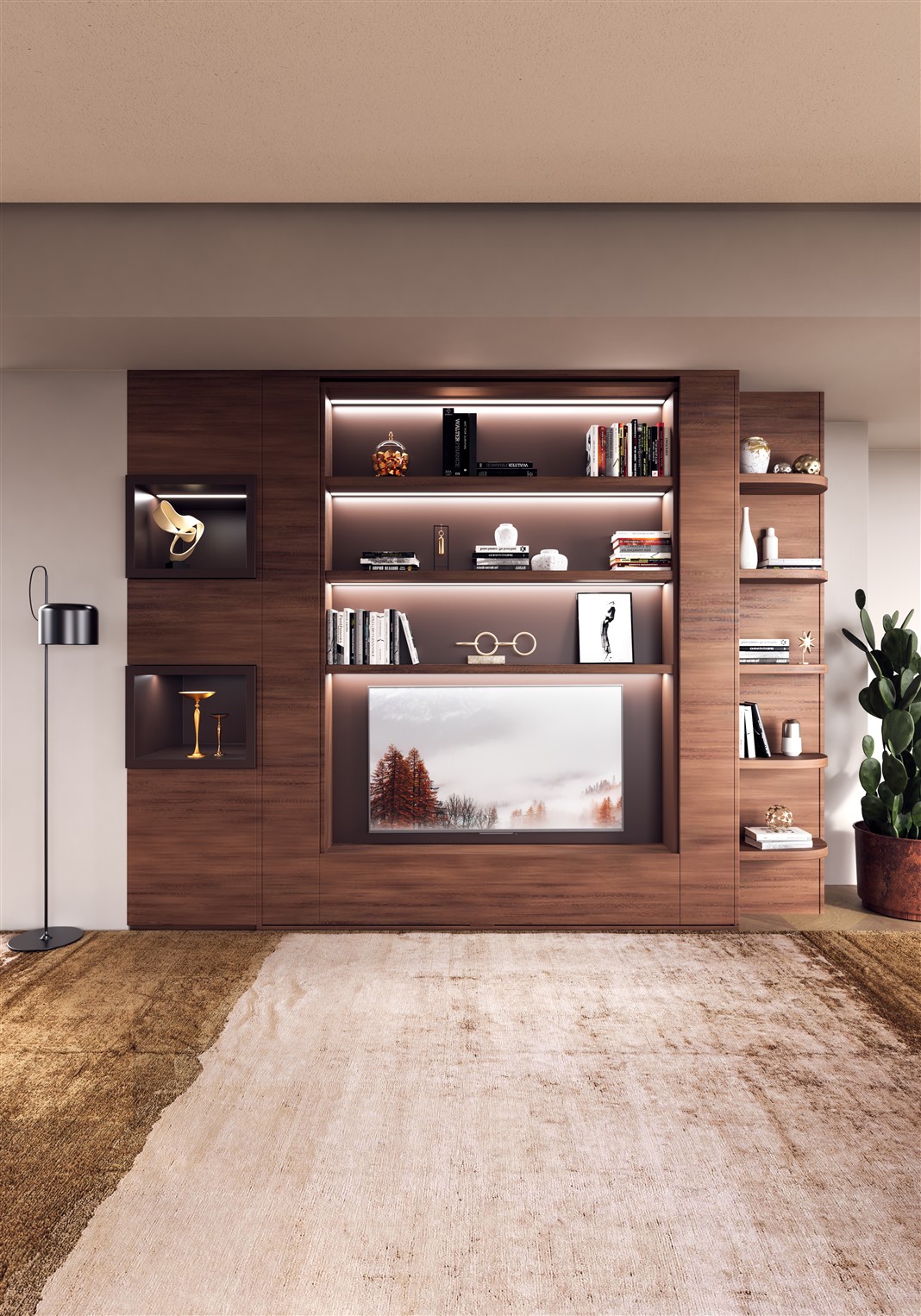 Wallbed Italia - Schrankwand / Schrankbett Beispiel 3 – Bild 7