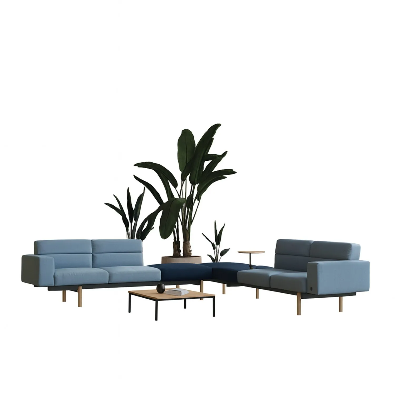 Andreu World Sofa Axial Modular