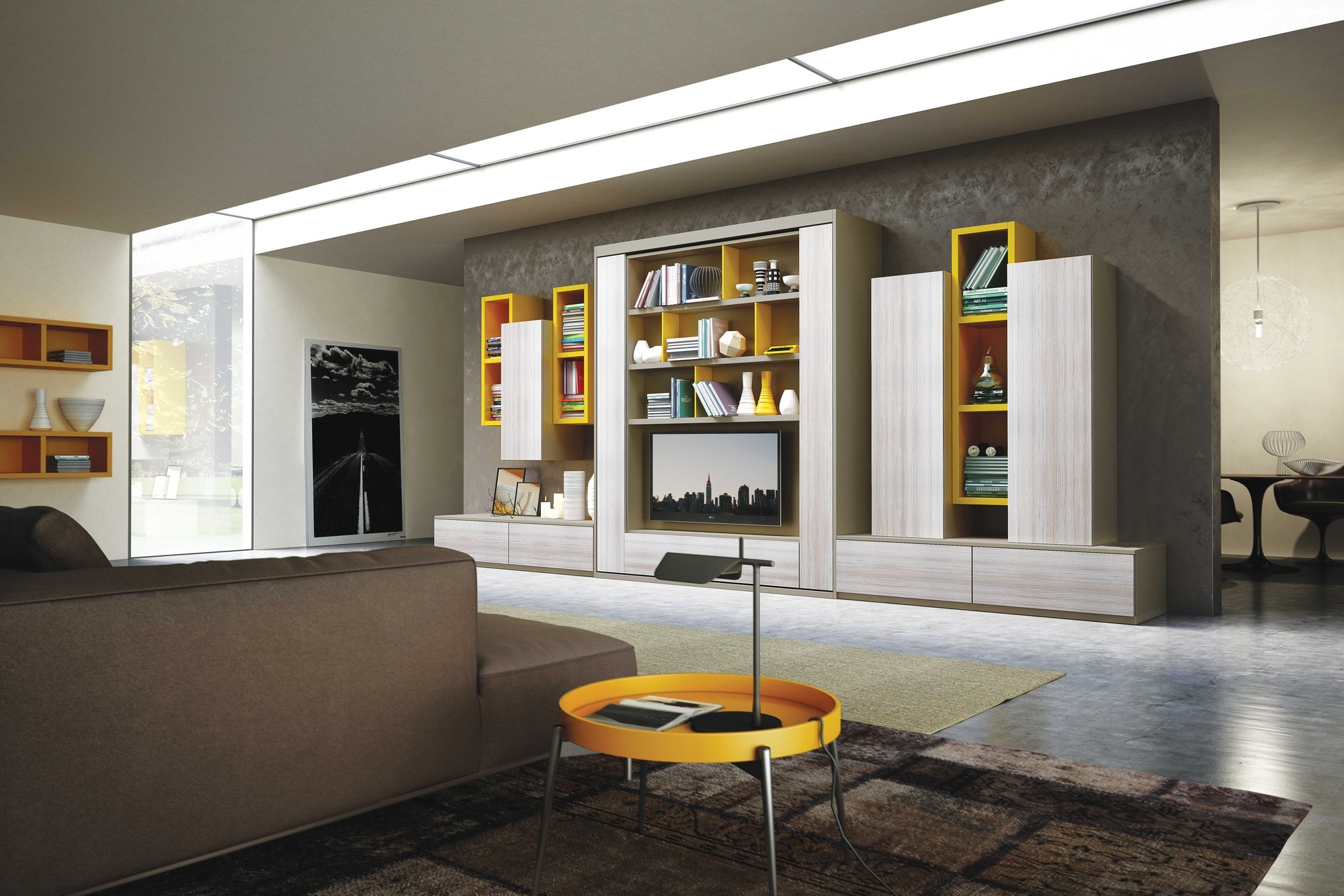 Wallbed Italia – Wohnwand mit Schrankbett – Bild 3