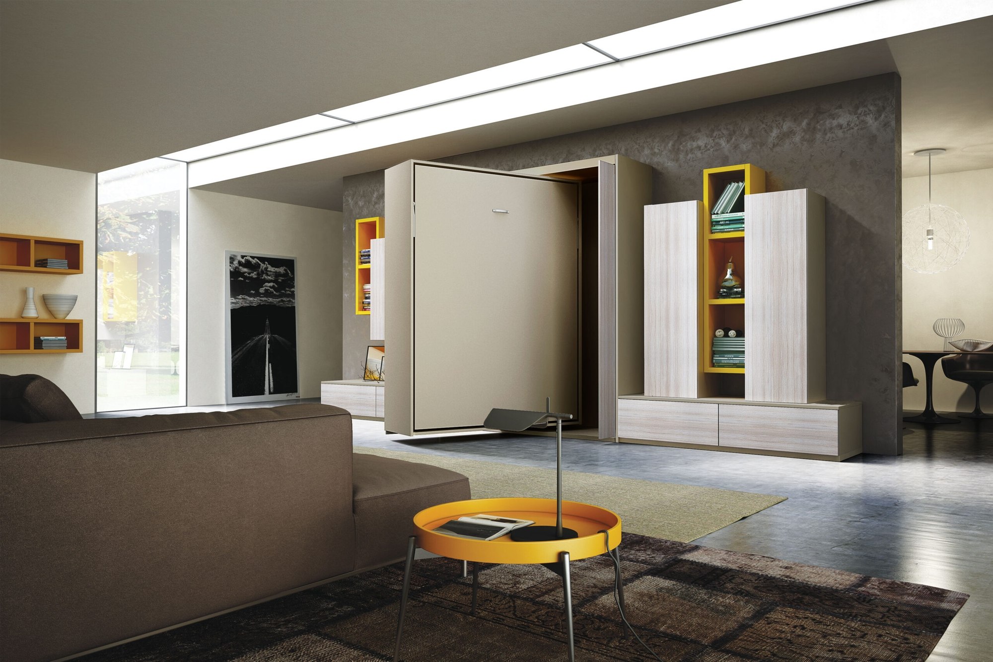 Wallbed Italia – Wohnwand mit Schrankbett – Bild 6