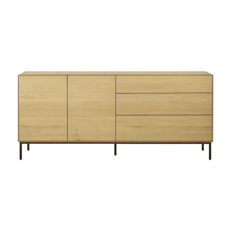 Ethnicraft - Kommode Whitebird / Blackbird