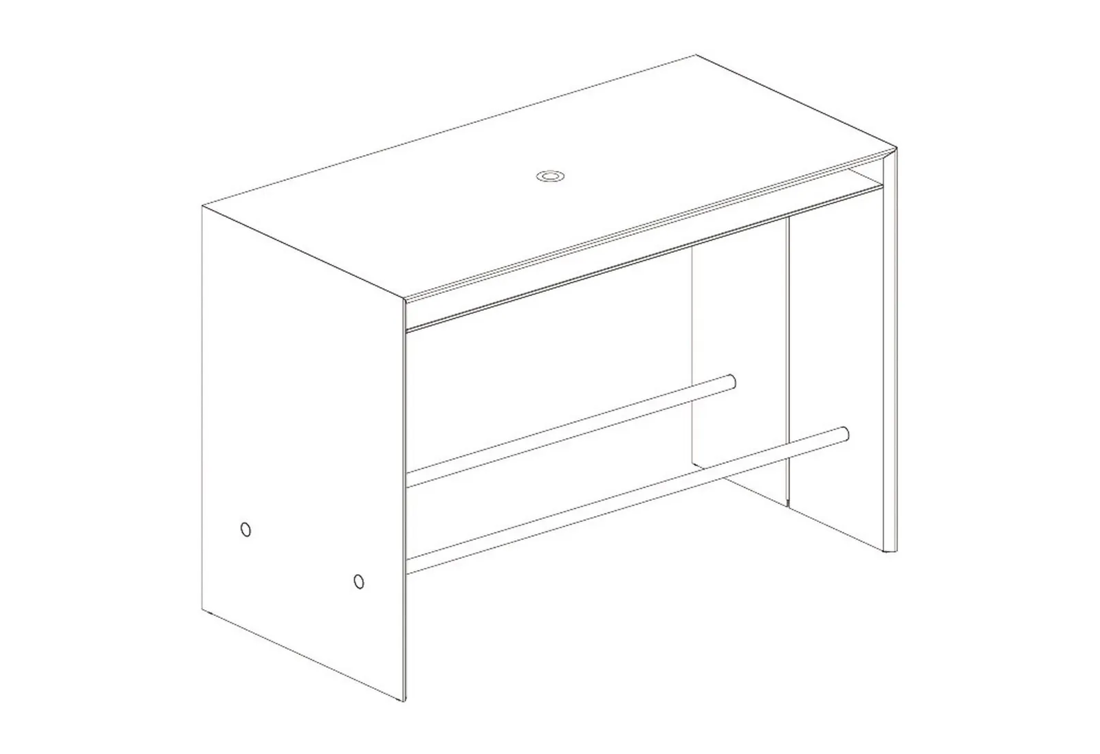 Girsberger - Hochtisch La Punt Bench – Bild 6