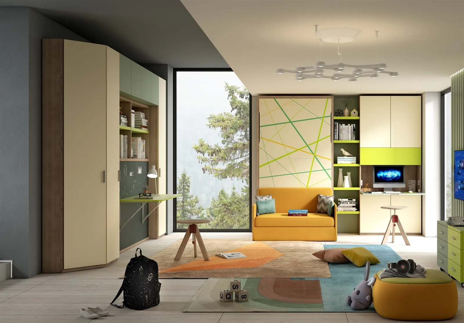 Wallbed Italia - Jugendzimmer mit Funktion – Bild 8