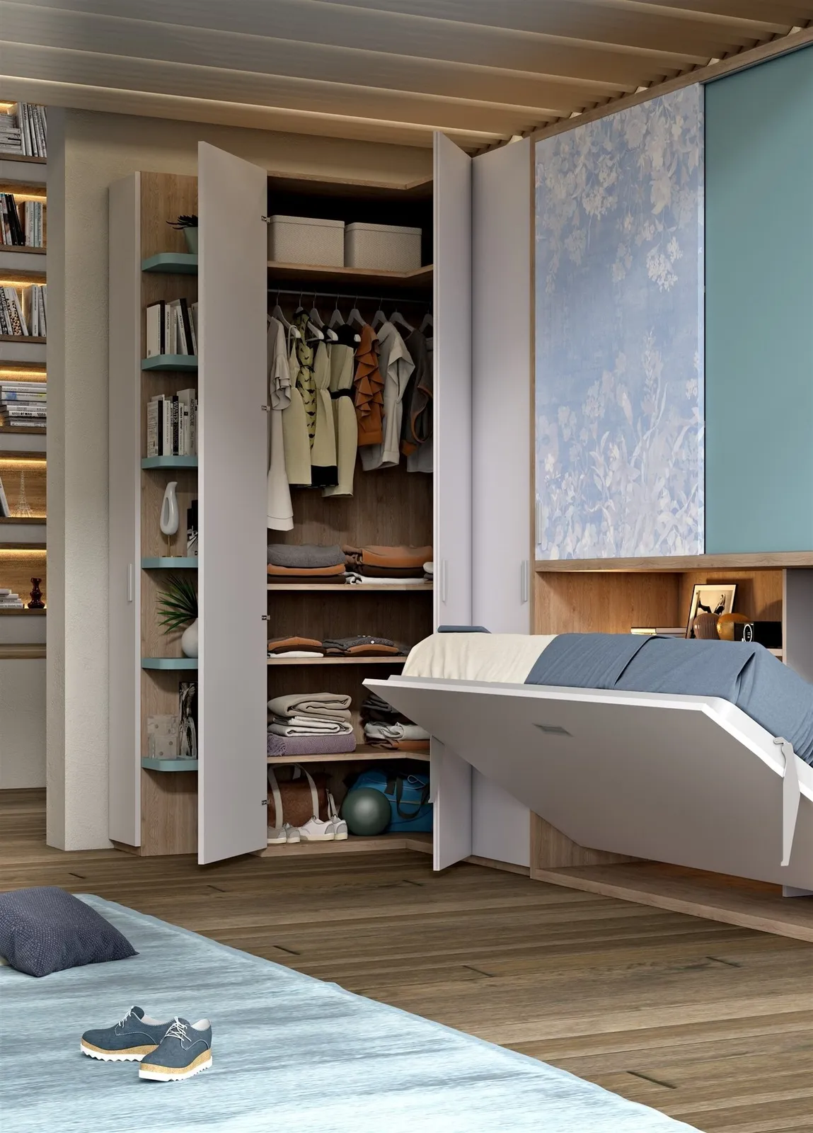 Wallbed Italia - Jugendzimmer mit Funktion 1 – Bild 10