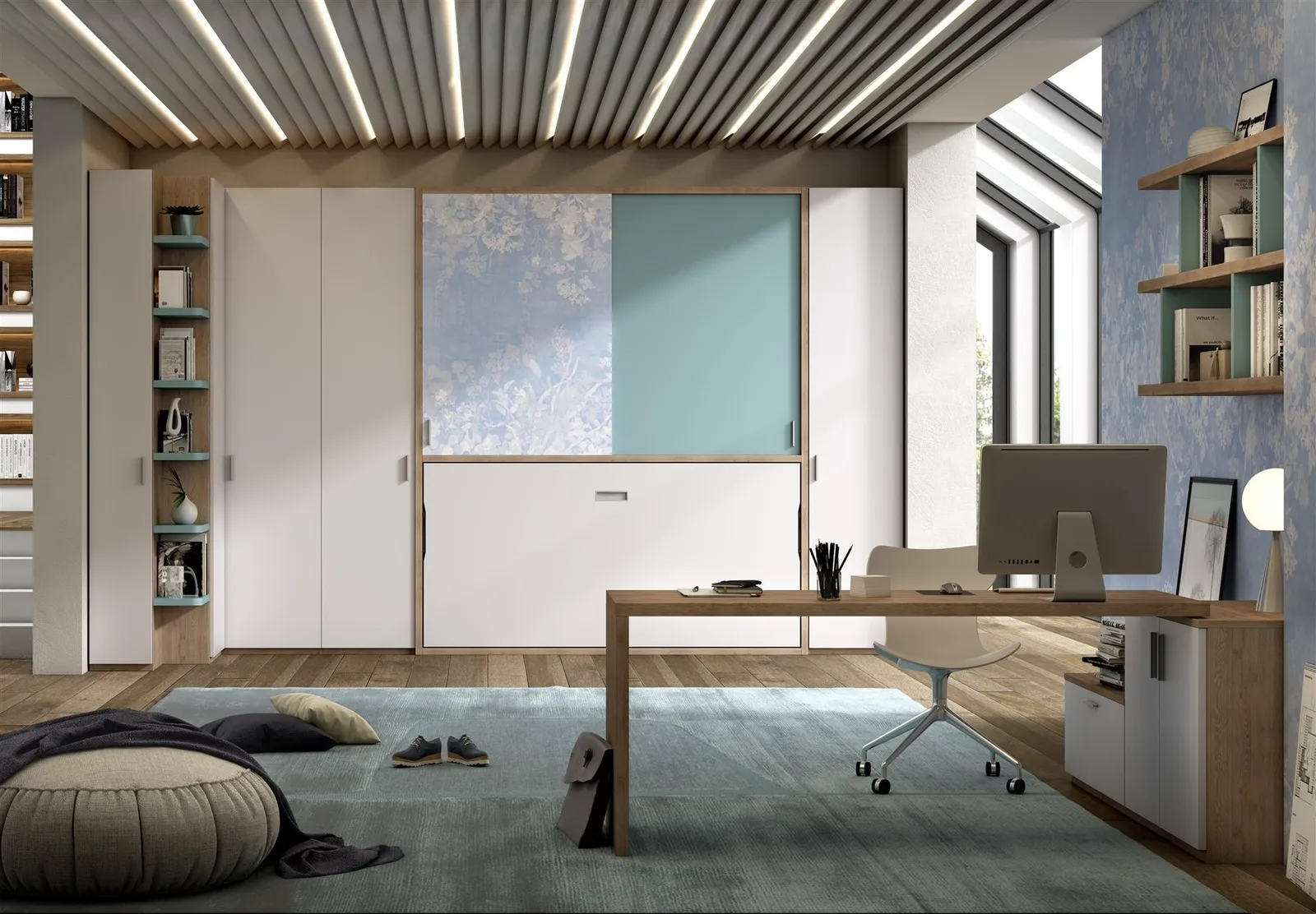 Wallbed Italia - Jugendzimmer mit Funktion 1 – Bild 11