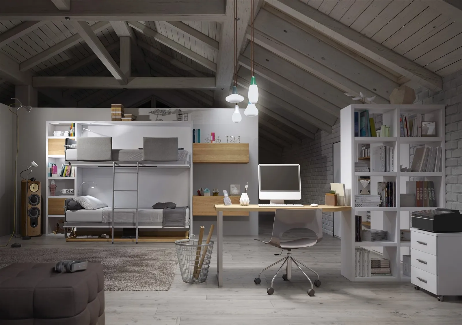 Wallbed Italia - Jugendzimmer mit Funktion 1 – Bild 4
