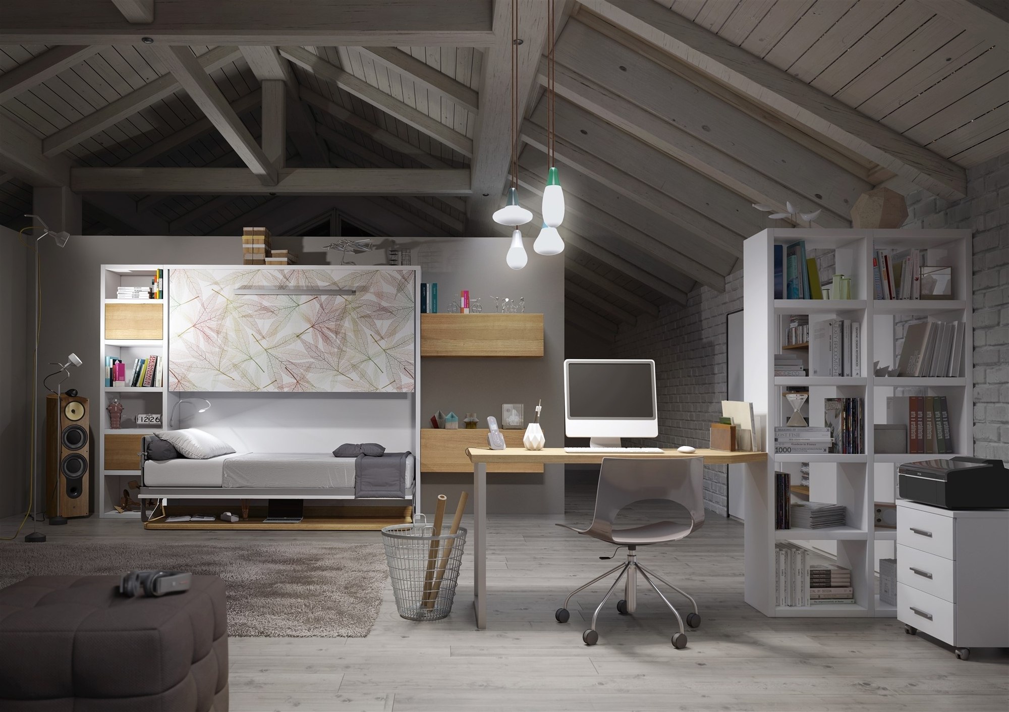 Wallbed Italia - Jugendzimmer mit Funktion 1 – Bild 7