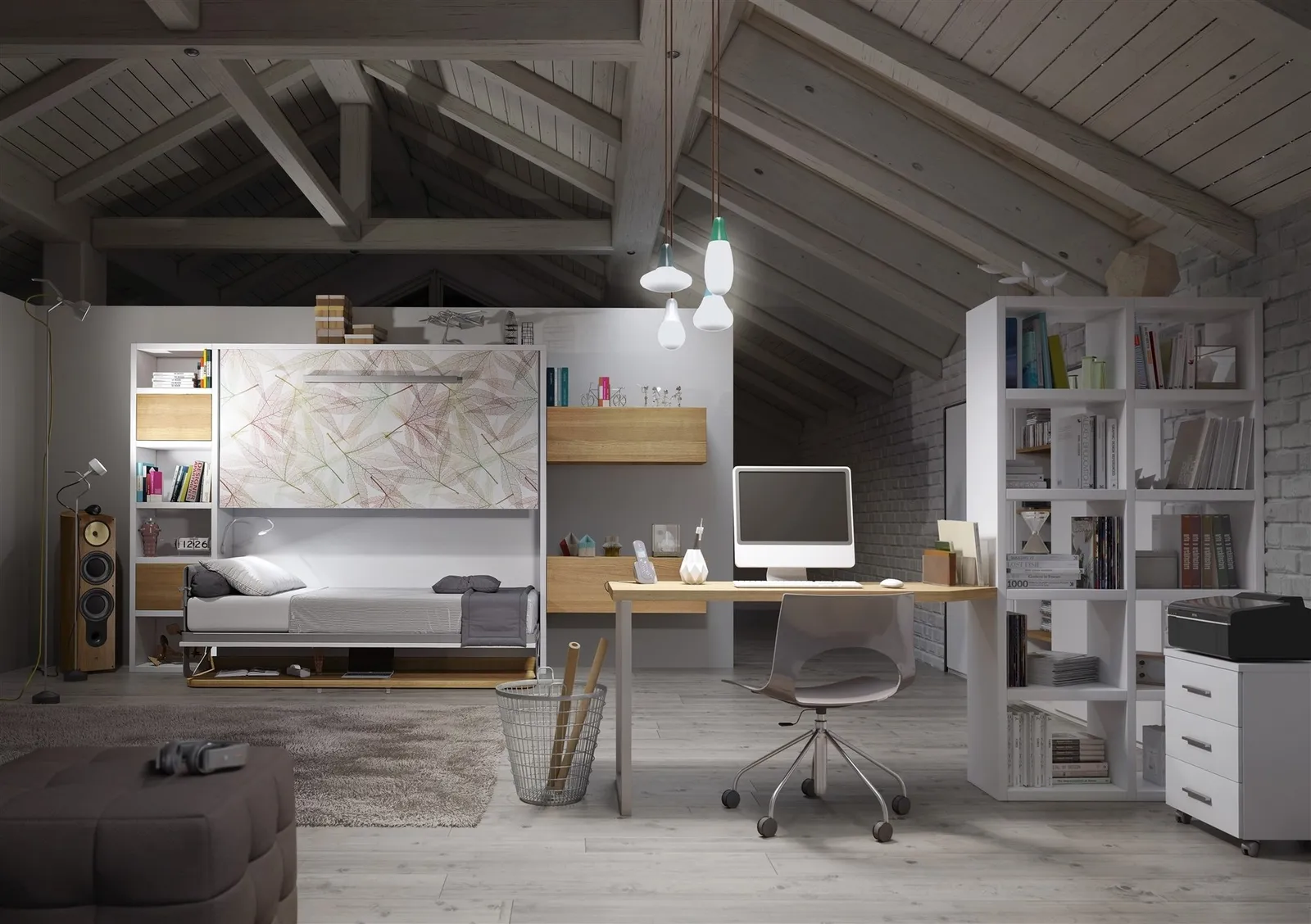 Wallbed Italia - Jugendzimmer mit Funktion 1 – Bild 9