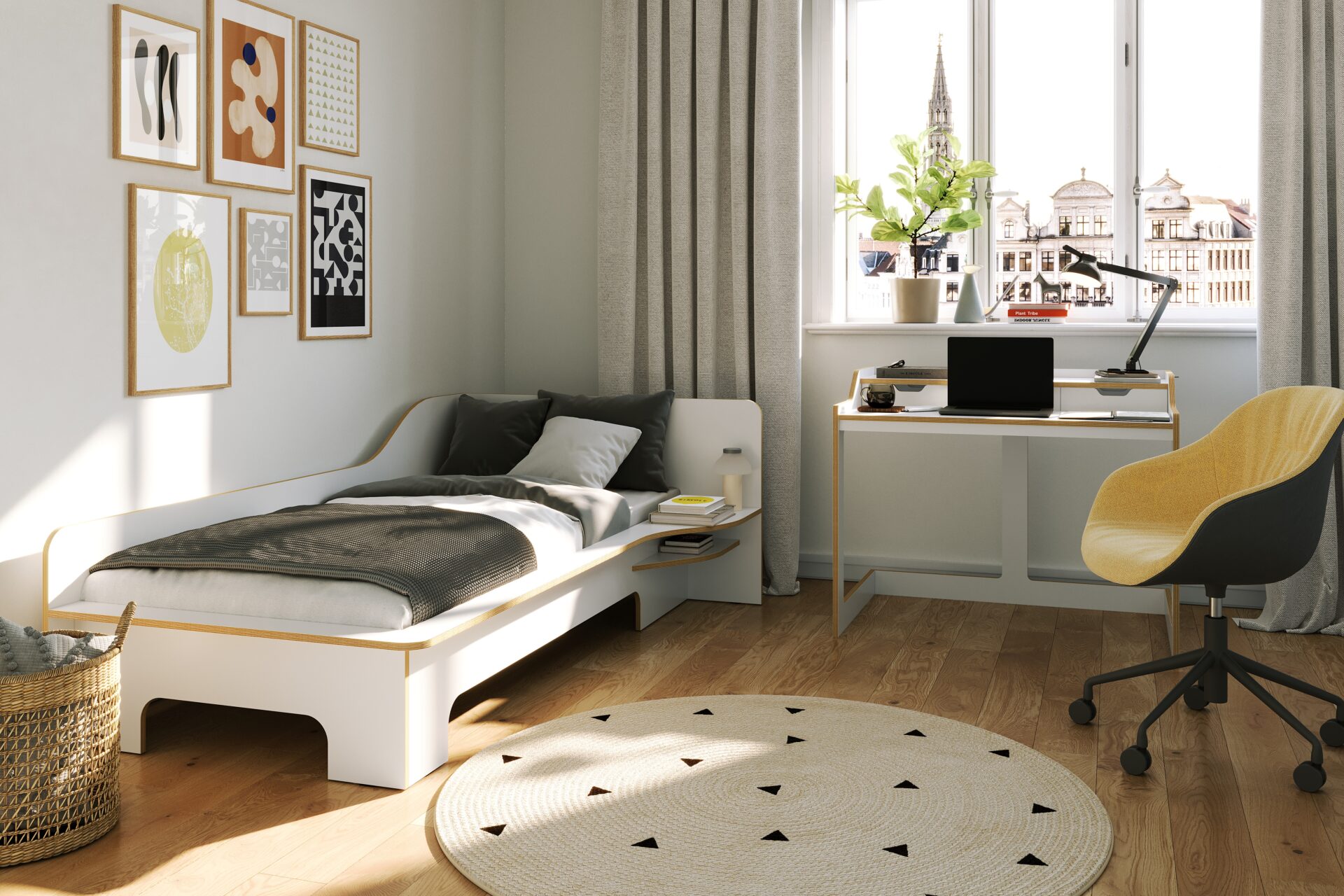 Müller Small Living - Bett Plane – Bild 3
