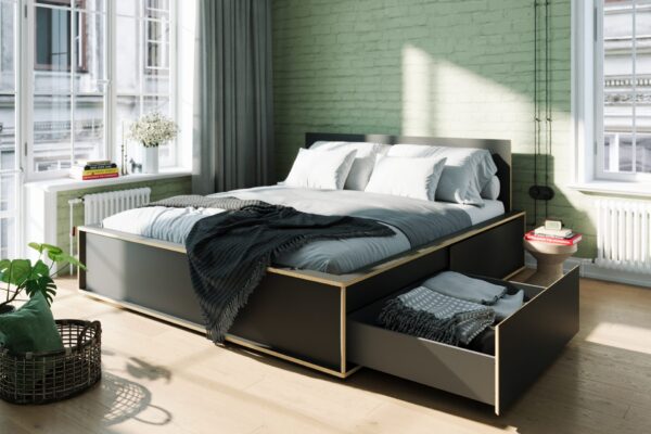 Müller Small Living Stauraumbett Spaze