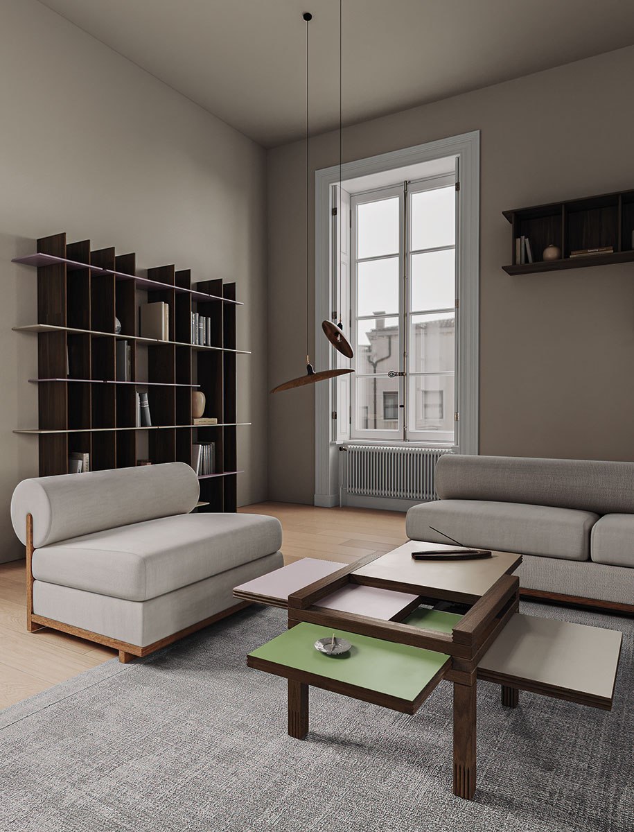 Sculpture Jeux - Couchtisch Par 4 mini – Bild 6