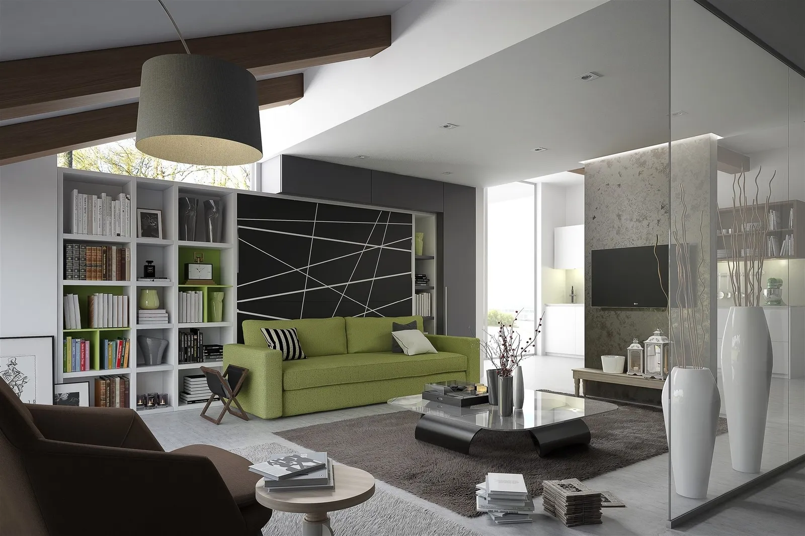 Wallbed Italia - Schrankbett + Sofa Beispiel 3 – Bild 6