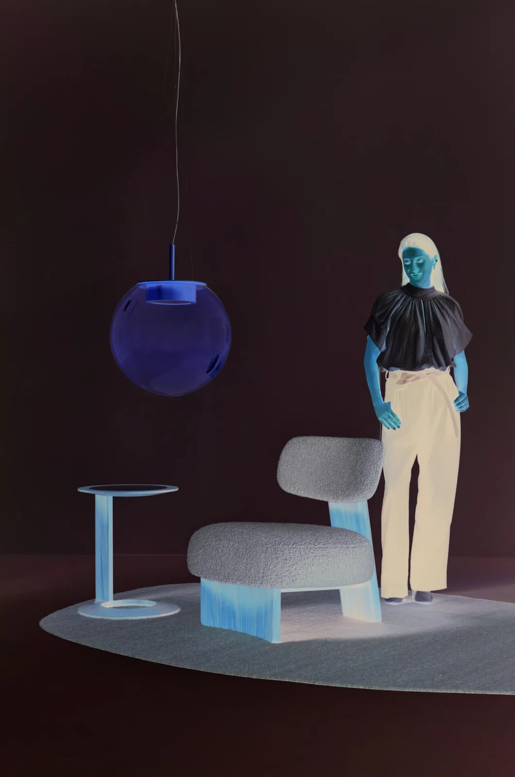 Team 7 - elliot Lounge Chair von Lucie Koldova – Bild 9