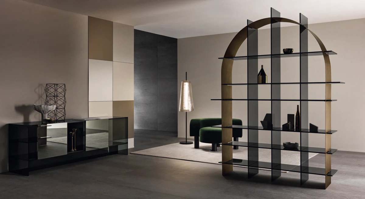 Tonelli Paradigma Regal im Wohnraum