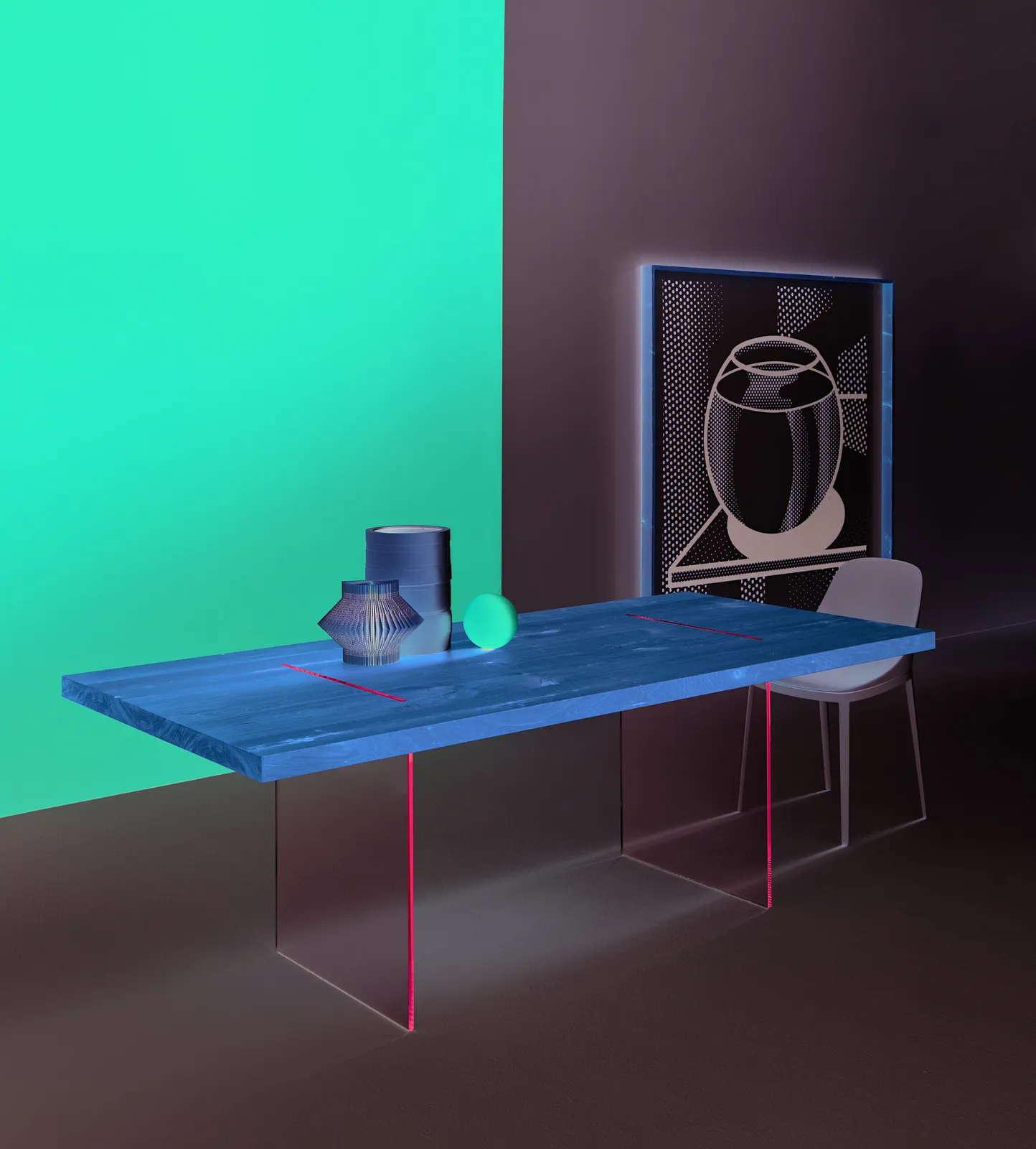 Tonelli Design - Tisch Tavolante – Bild 3