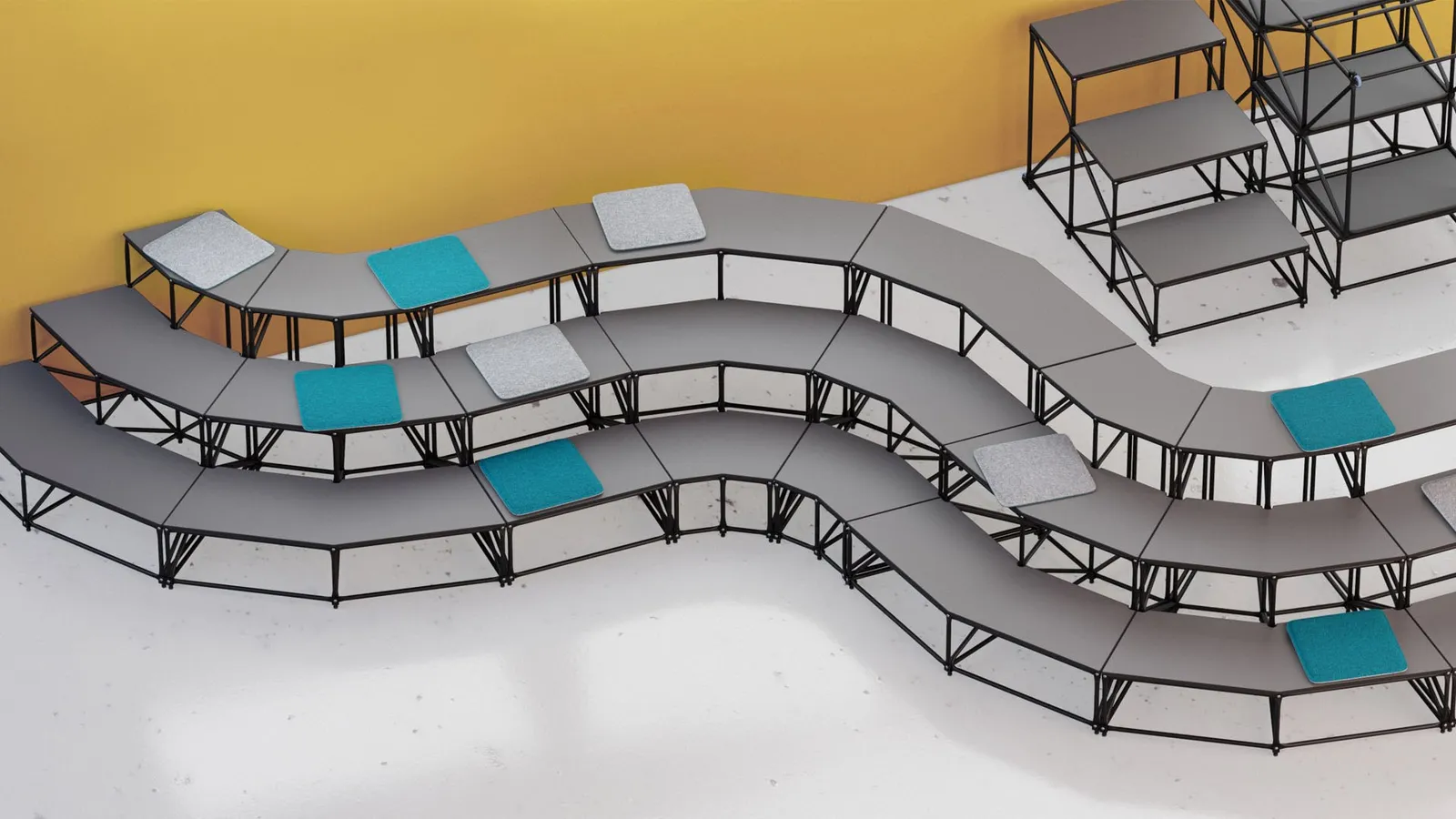 System 180 - Tribünenmodule Situp – Bild 9