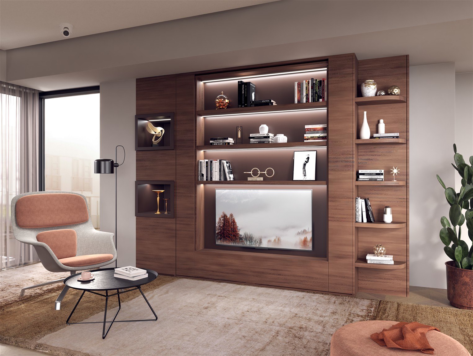 Wallbed Italia - Schrankwand / Schrankbett Beispiel 3 – Bild 5