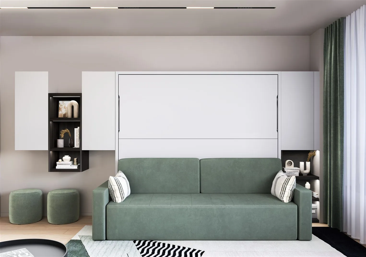 Wallbed Italia - Schrankwand / Schrankbett Beispiel 4 – Bild 4