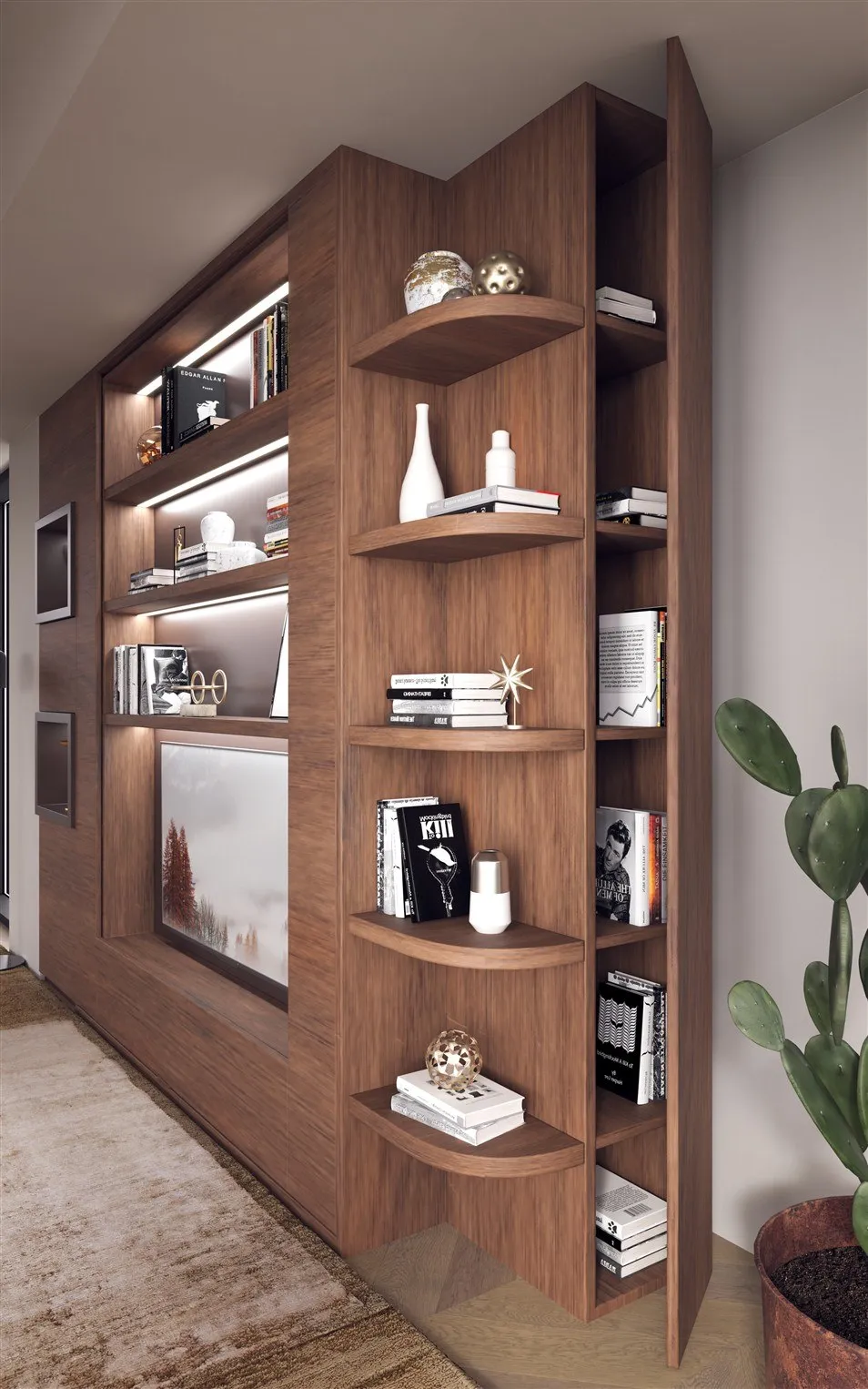 Wallbed Italia - Schrankwand / Schrankbett Beispiel 3 – Bild 6