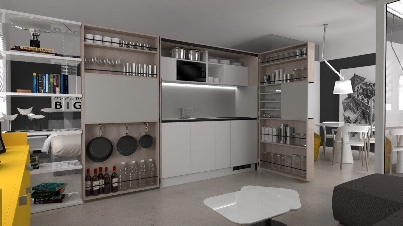 Dizz Concept - Wohnraumküche Pia – Bild 23