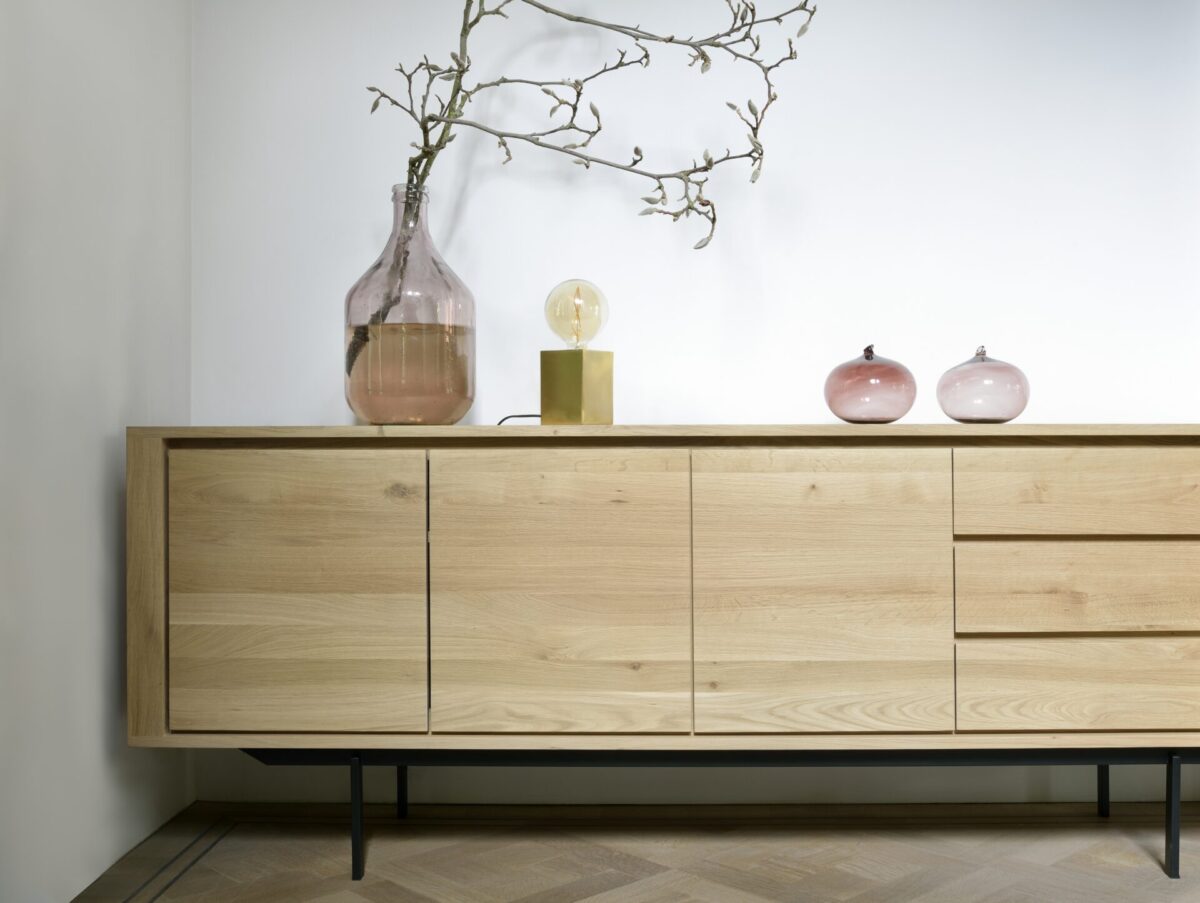 Ethnicraft - Kommode Whitebird / Blackbird – Bild 3