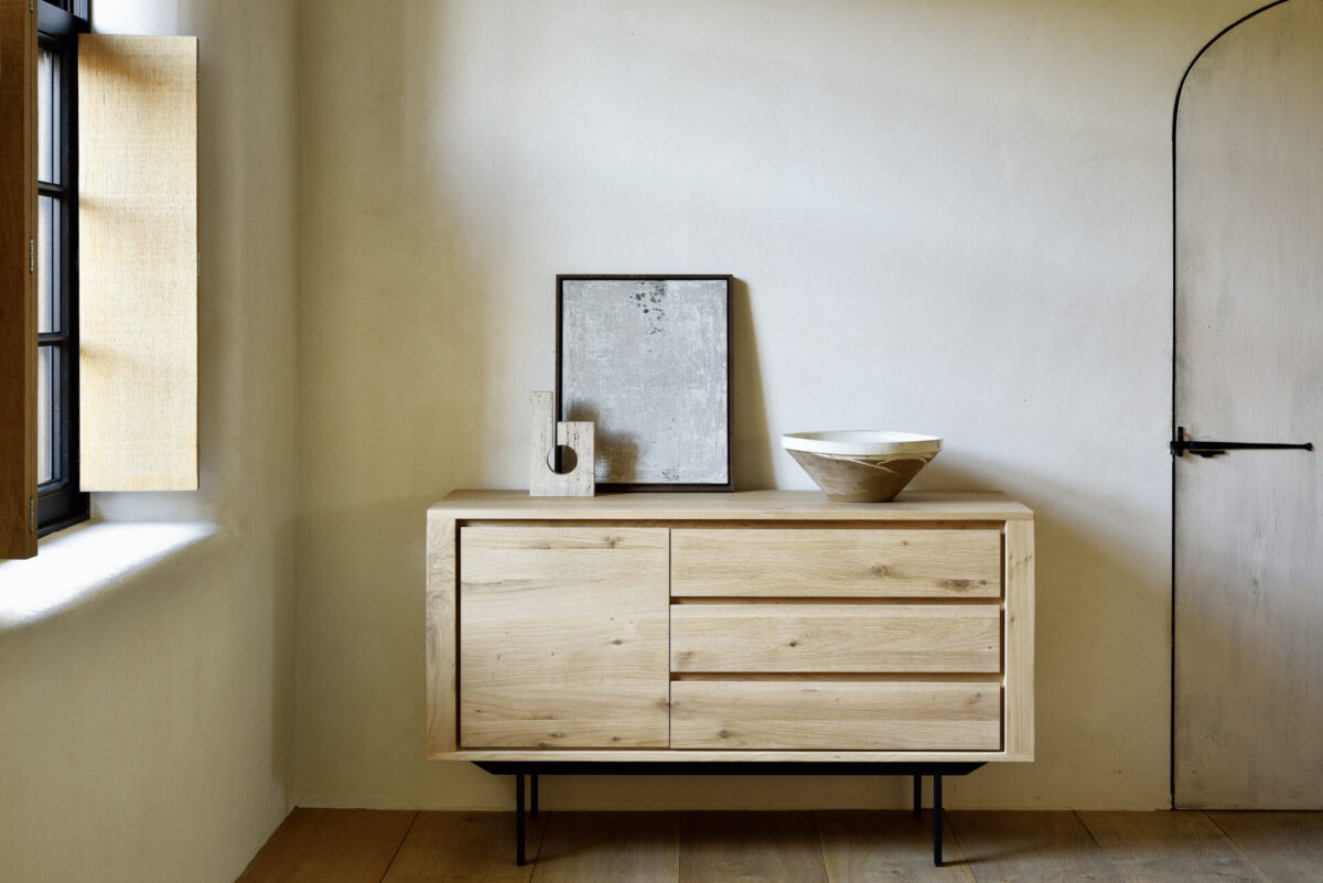 Ethnicraft - Kommode Whitebird / Blackbird – Bild 4