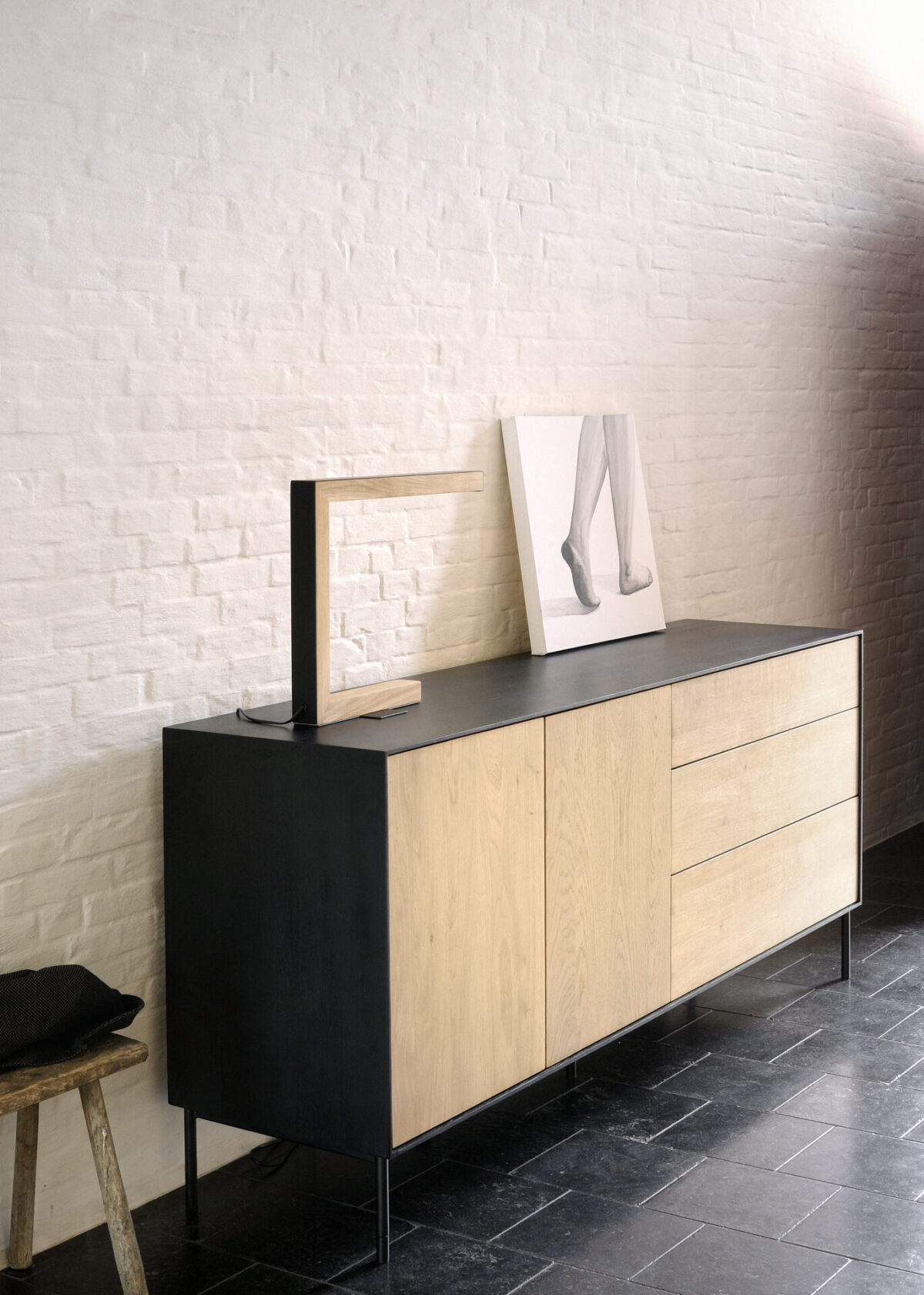 Ethnicraft - Kommode Whitebird / Blackbird – Bild 12