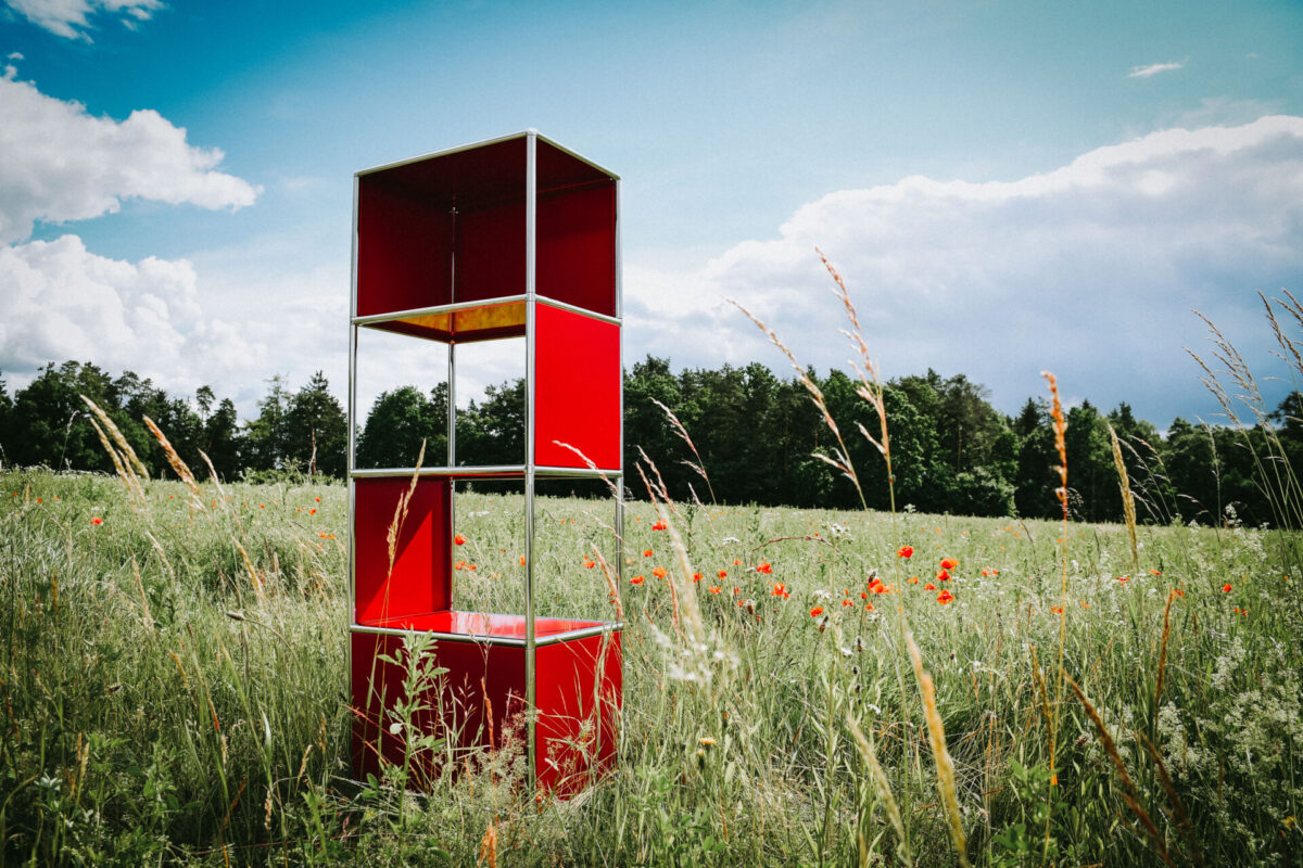 Konektra - Rubinrot, weiss – Bild 12