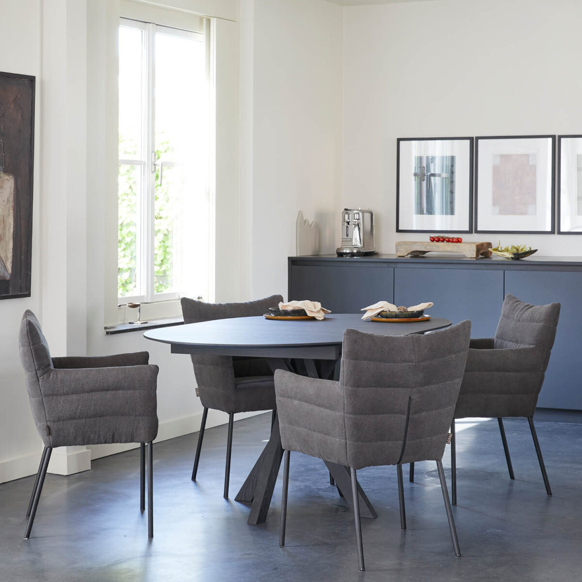 Label Van Der Berg - Stuhl Cocoon Dining – Bild 2
