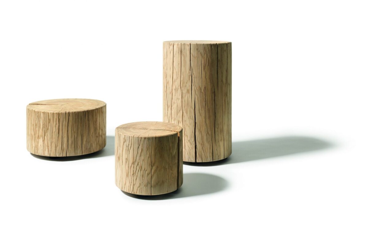 Team 7 -  Naturholzblock Beistelltisch von Jacob Strobel – Bild 3