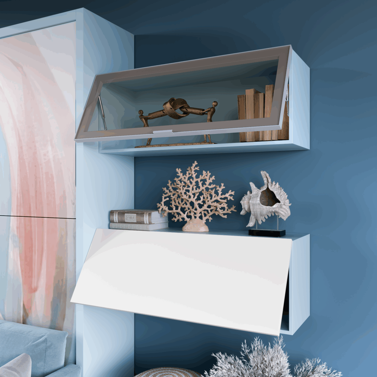 Wallbed Italia - Schrankwand / Schrankbett Beispiel 1 – Bild 11