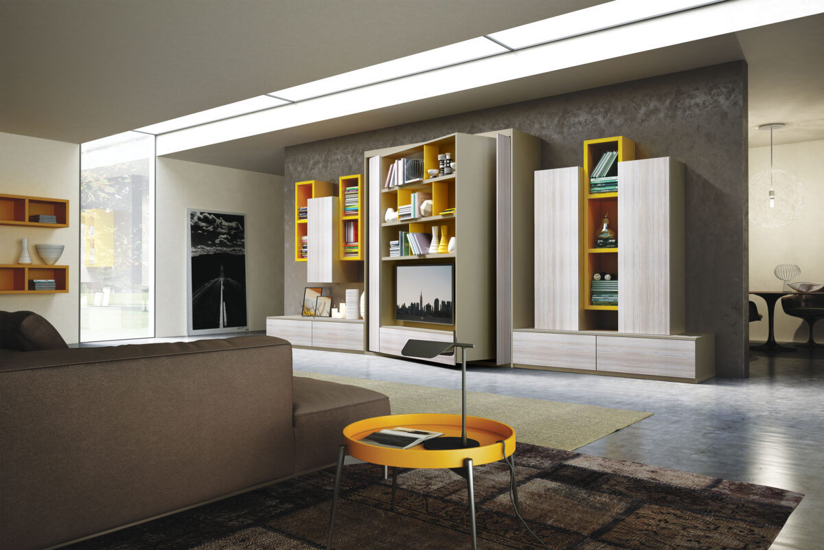 Wallbed Italia - Schrankwand mit Schrankbett – Bild 4