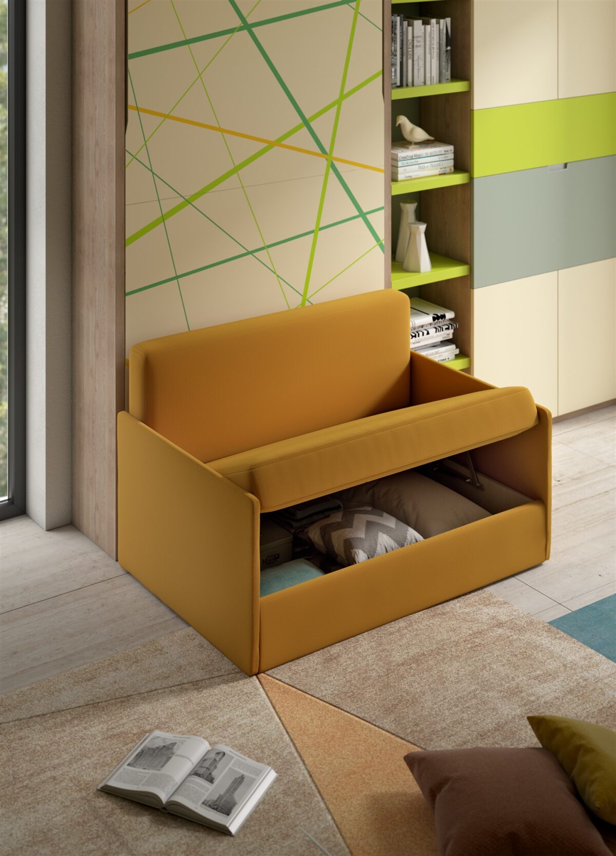 Wallbed Italia - Jugendzimmer mit Funktion – Bild 12