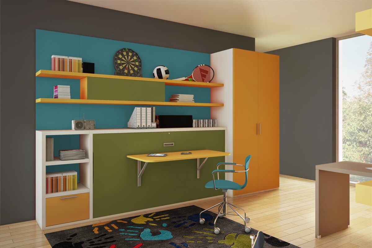 Wallbed Italia - Jugendzimmer mit Funktion – Bild 4