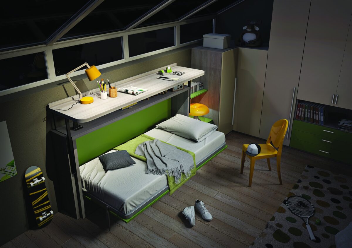 Wallbed Italia - Jugendzimmer mit Funktion 1 – Bild 2