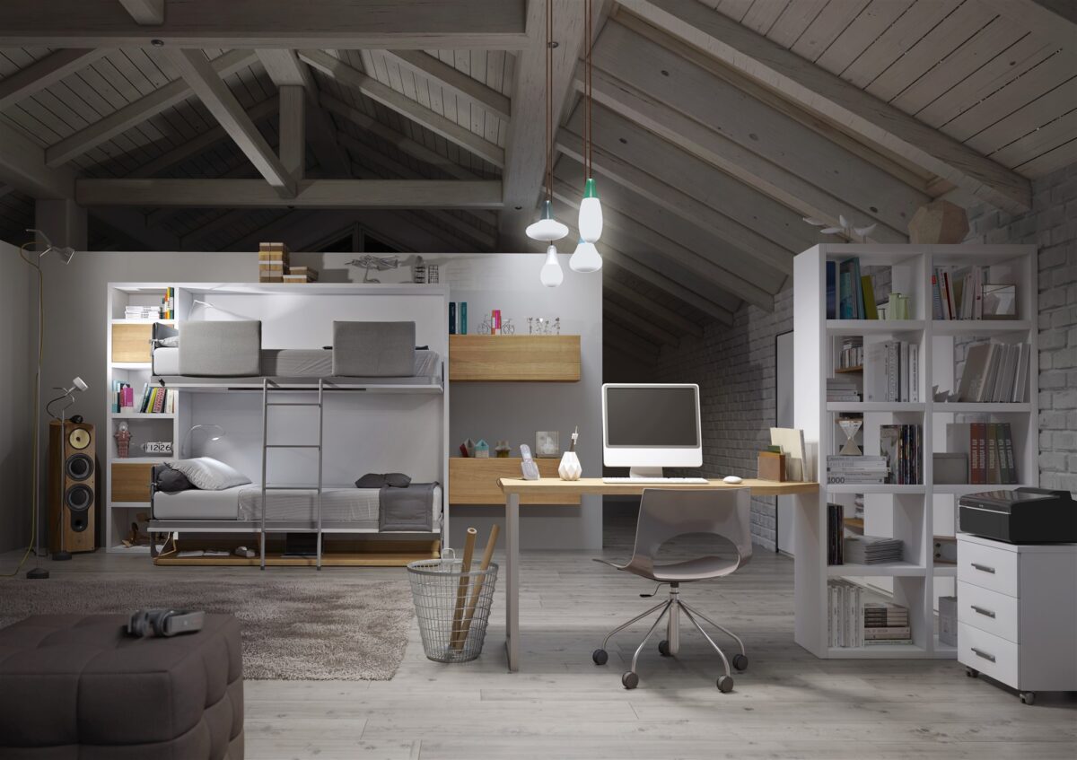 Wallbed Italia - Jugendzimmer mit Funktion 1 – Bild 4