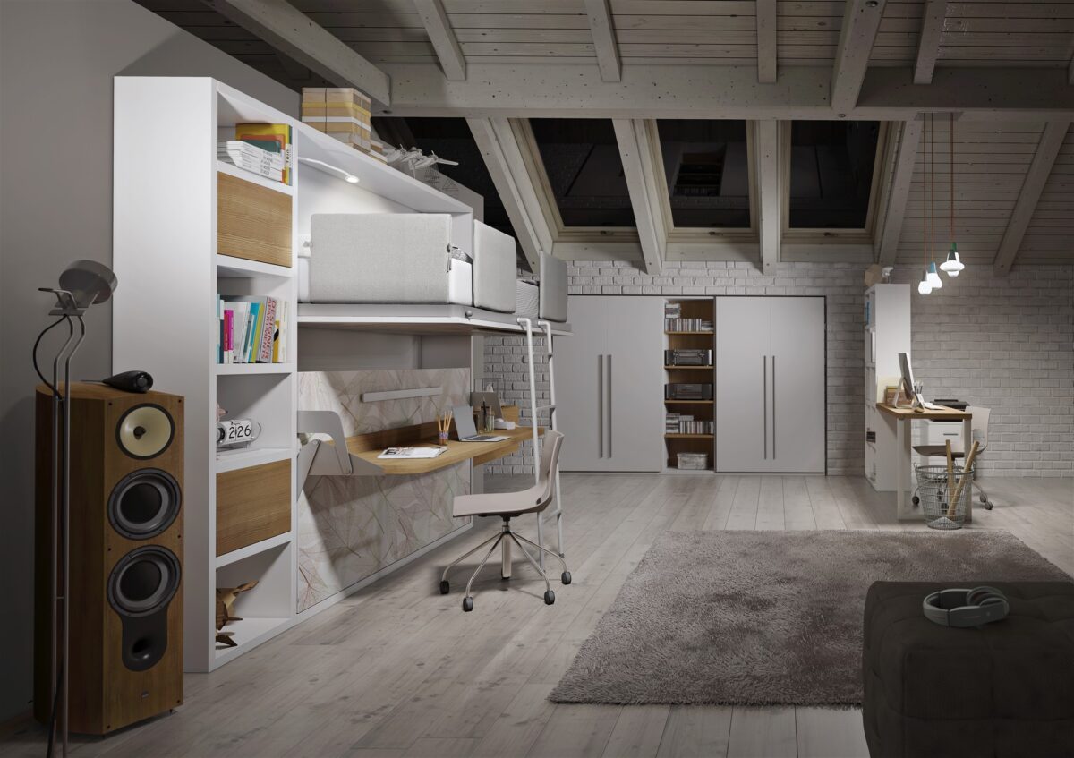 Wallbed Italia - Jugendzimmer mit Funktion 1 – Bild 5