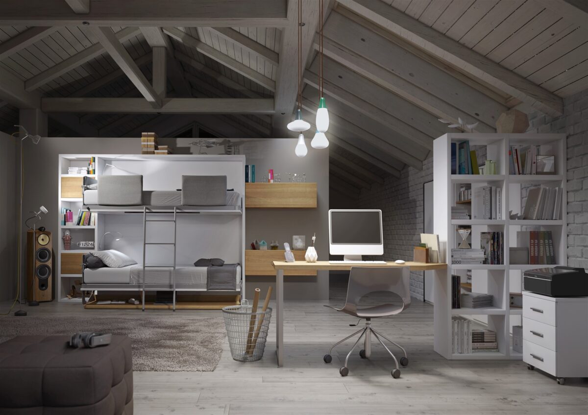 Wallbed Italia - Jugendzimmer mit Funktion 1 – Bild 6