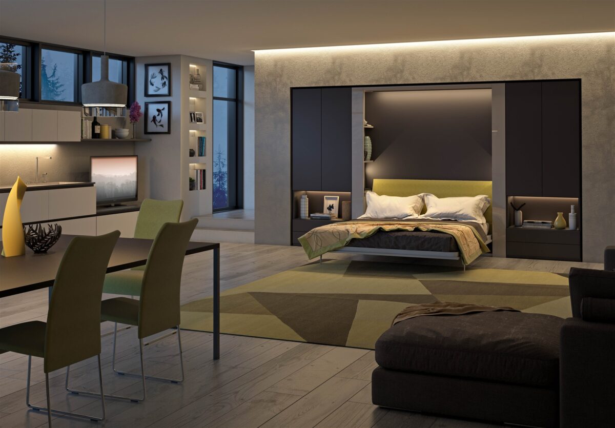 Wallbed Italia - Schrankbett + Sofa Beispiel 3 – Bild 3