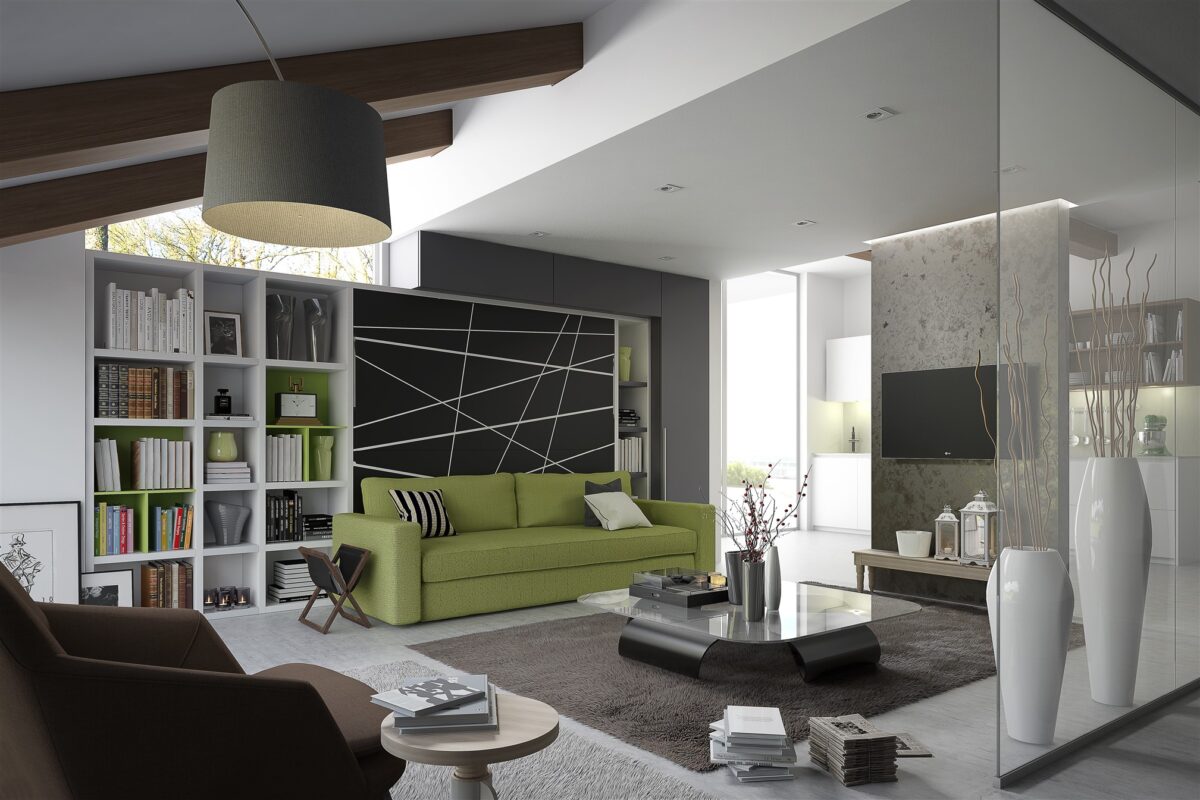 Wallbed Italia - Schrankbett + Sofa Beispiel 3 – Bild 6