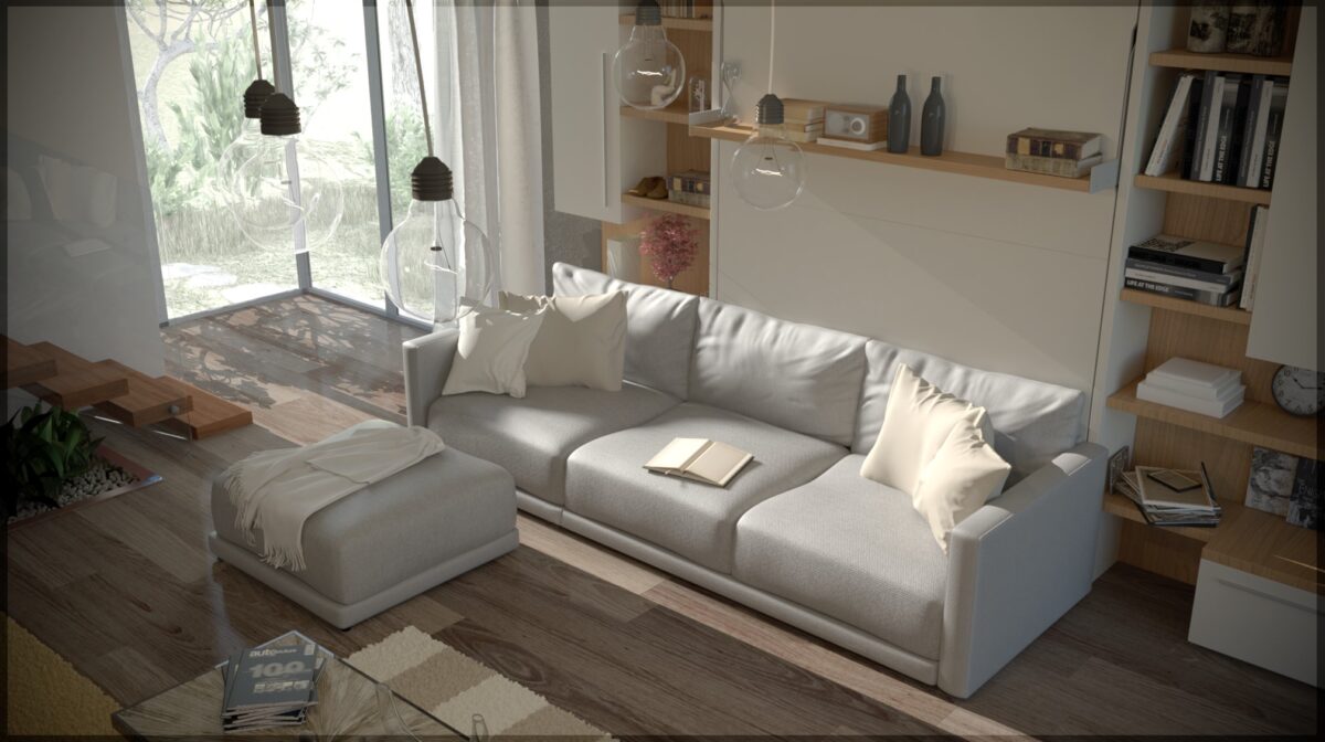 Wallbed Italia - Schrankbett + Sofa Beispiele 2 – Bild 13