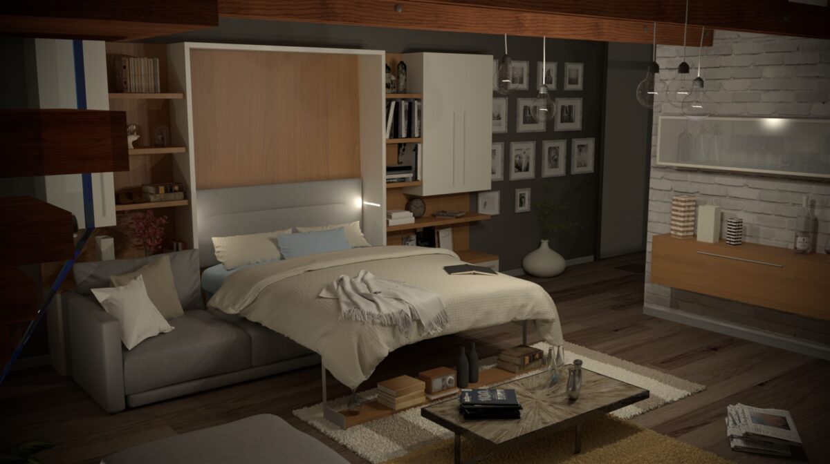 Wallbed Italia - Schrankbett + Sofa Beispiele 2 – Bild 3