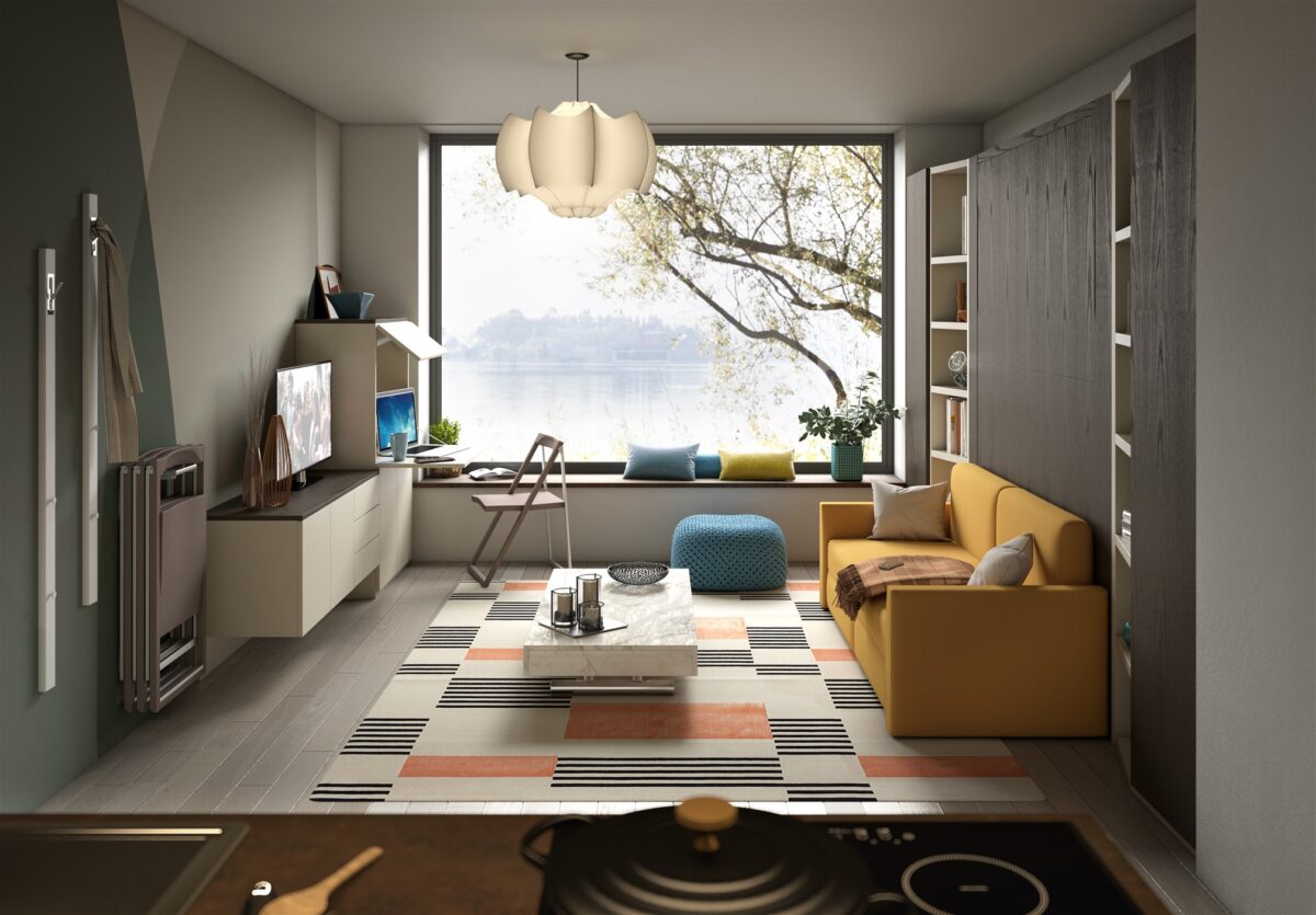 Wallbed Italia - Schrankbett + Sofa Beispiele 2