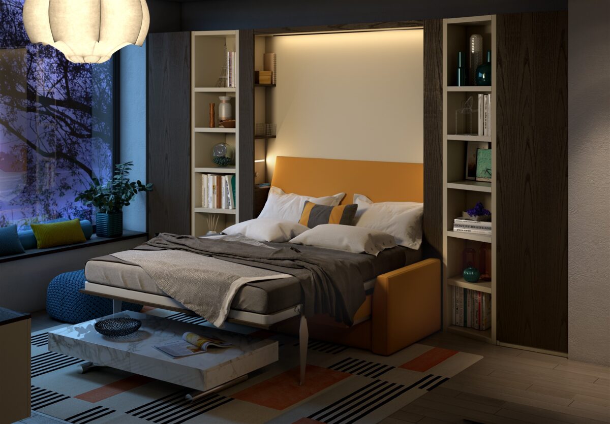 Wallbed Italia - Schrankbett + Sofa Beispiele 2 – Bild 9