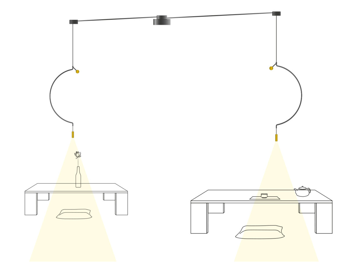 Axolight - Pendelleuchte liaison – Bild 7