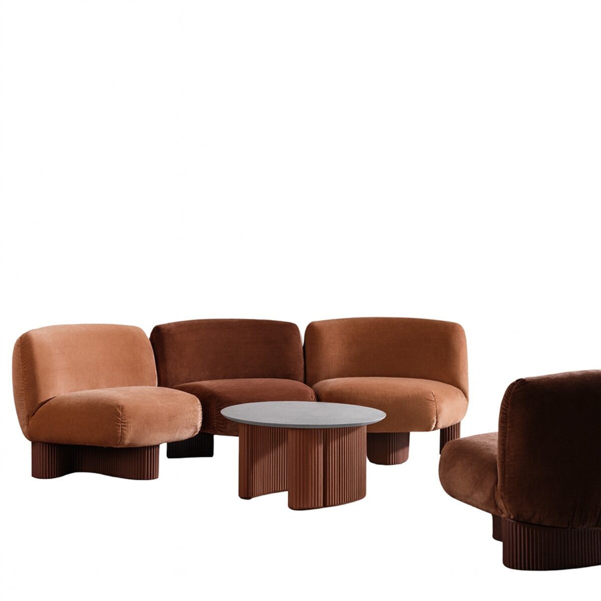 Andreu World - Sofa Bolete Lounge Bio